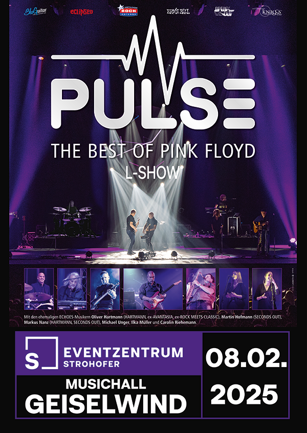 Pulse The Best Of Pink Floyd 08.02.2025 Musichall Geiselwind
